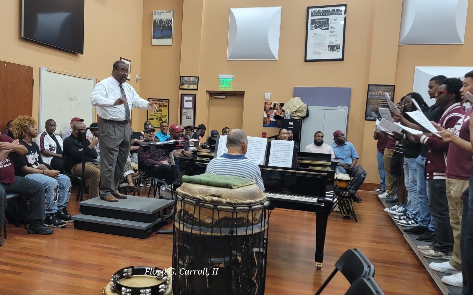 David Morrow at Morehouse College