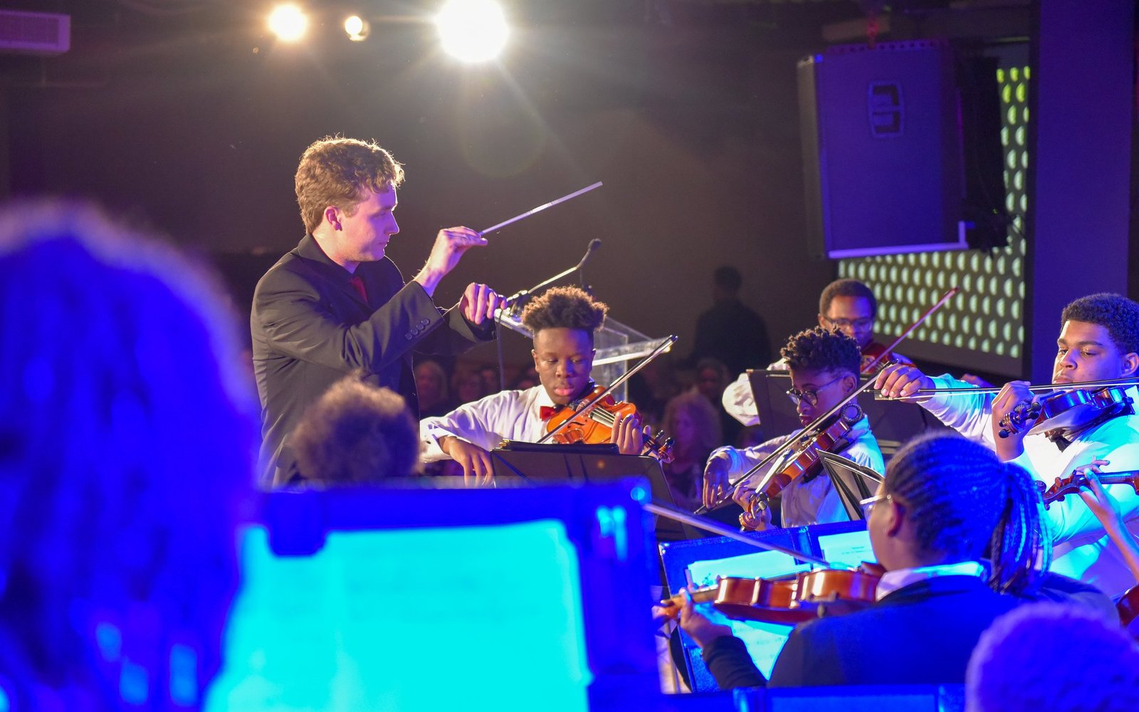 Donovan Fuller as Concertmaster
