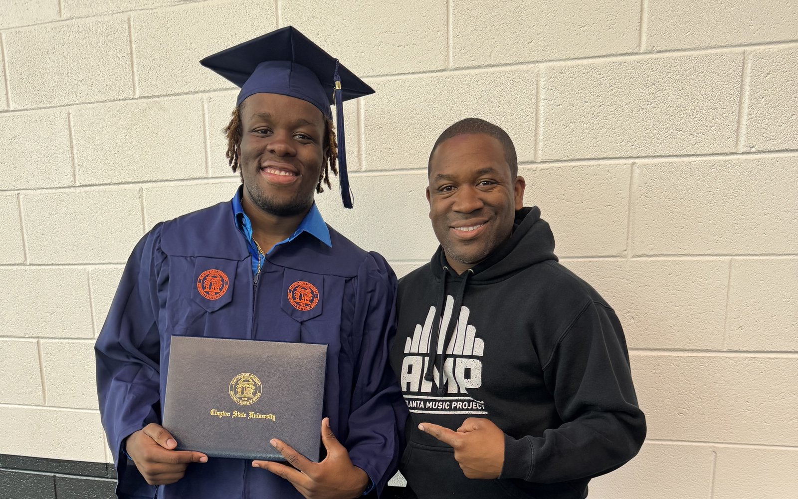 Donovan at Clayton State University Graduation