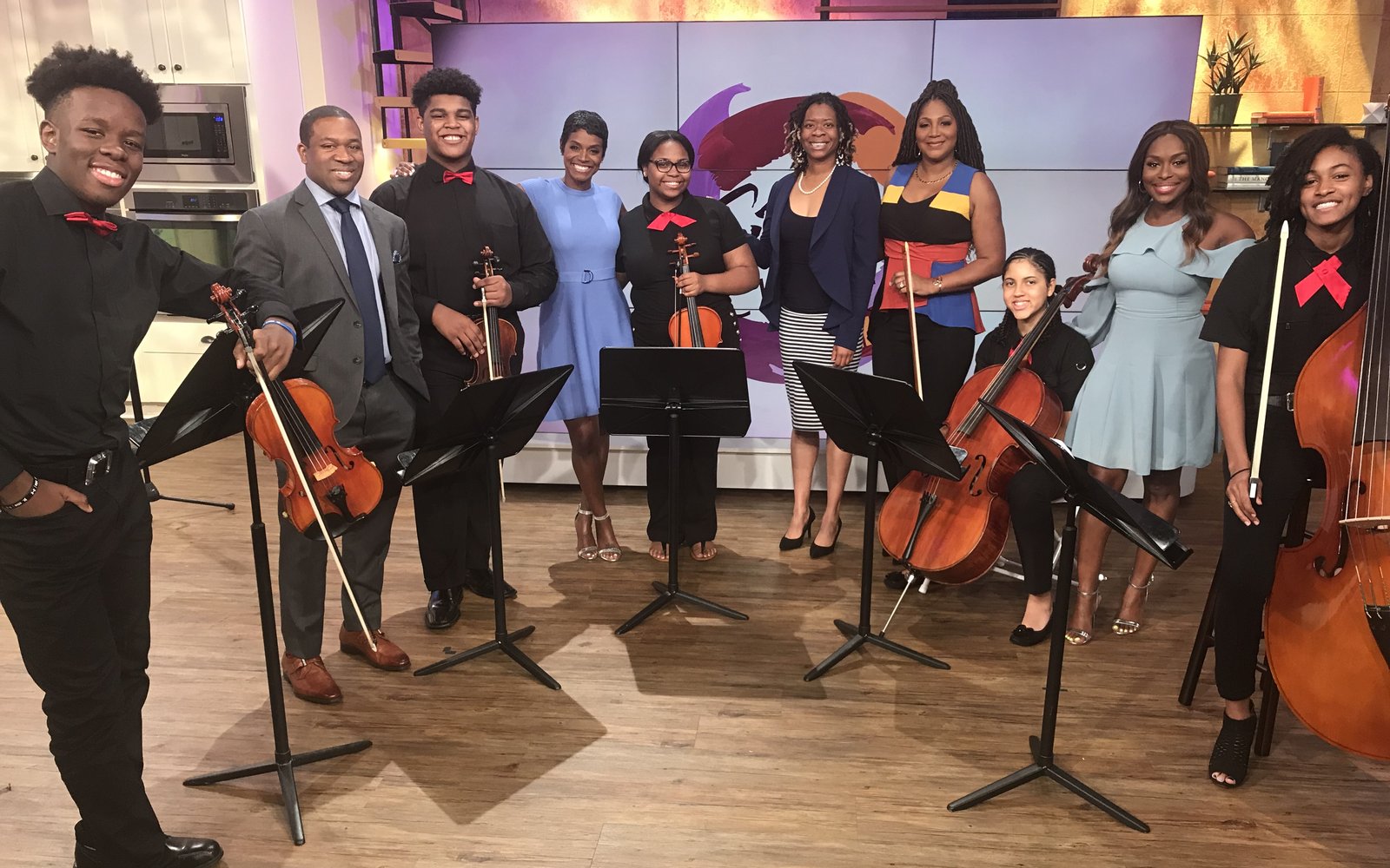 AMP String Quintet at Sister Cities Interview