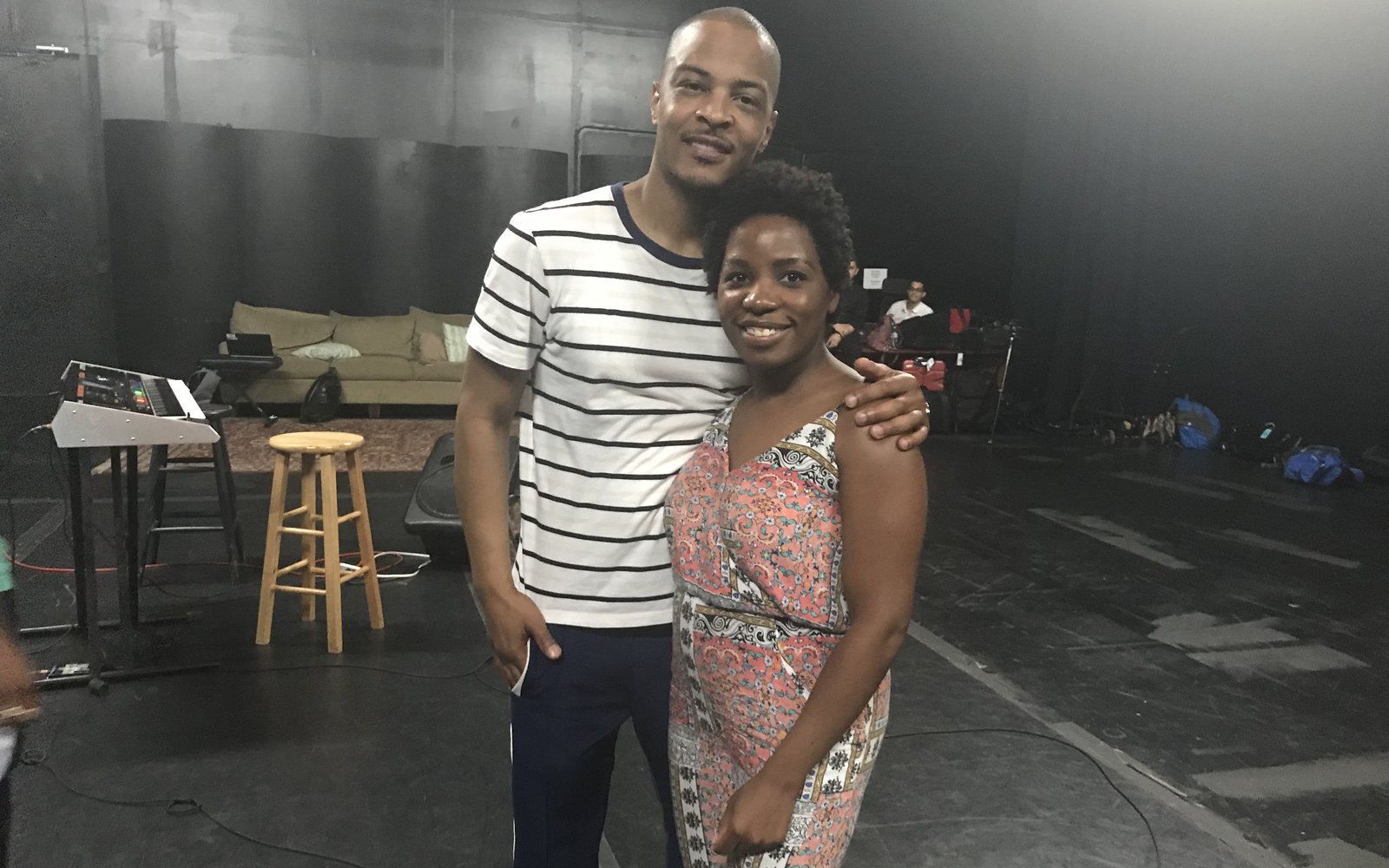 Nicole with T.I.